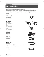 Preview for 18 page of Panasonic HX-WA20 Basic Operating Instructions Manual