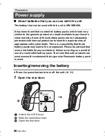 Предварительный просмотр 20 страницы Panasonic HX-WA20 Basic Operating Instructions Manual