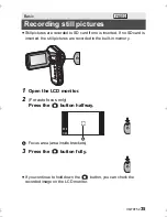 Предварительный просмотр 35 страницы Panasonic HX-WA20 Basic Operating Instructions Manual