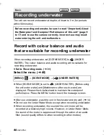 Preview for 44 page of Panasonic HX-WA20 Basic Operating Instructions Manual