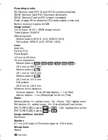 Preview for 46 page of Panasonic HX-WA20 Basic Operating Instructions Manual