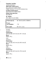 Preview for 48 page of Panasonic HX-WA20 Basic Operating Instructions Manual