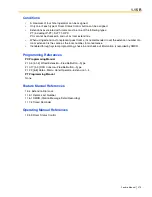 Preview for 275 page of Panasonic HYBRID IP-PBX KX-TDA100 Feature Manual