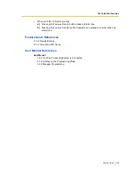 Preview for 219 page of Panasonic HYBRID IP-PBX KX-TDA100 Features Manual