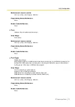 Preview for 179 page of Panasonic HYBRID IP-PBX KX-TDA100 Pc Programming Manual