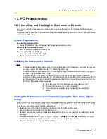 Preview for 17 page of Panasonic HYBRID IP-PBX KX-TDA100 Programming Manual