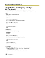 Preview for 344 page of Panasonic HYBRID IP-PBX KX-TDA100 Programming Manual