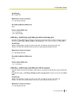 Preview for 465 page of Panasonic HYBRID IP-PBX KX-TDA100 Programming Manual