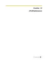 Preview for 835 page of Panasonic HYBRID IP-PBX KX-TDA100 Programming Manual