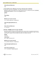 Preview for 546 page of Panasonic HYBRID IP-PBX KX-TDA200 Programming Manual