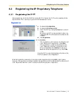 Предварительный просмотр 33 страницы Panasonic Hybrid IP-PBX Manual