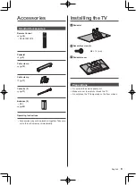 Preview for 9 page of Panasonic HZ2000H Series Operating Instructions Manual