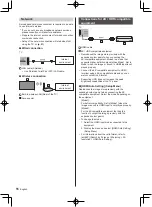 Preview for 16 page of Panasonic HZ2000H Series Operating Instructions Manual