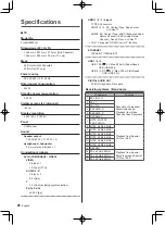 Предварительный просмотр 26 страницы Panasonic HZ2000H Series Operating Instructions Manual