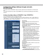 Preview for 26 page of Panasonic i-pro WJ-NT314 Network Operating Instructions