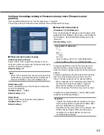 Preview for 45 page of Panasonic i-pro WJ-NT314 Network Operating Instructions