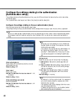 Preview for 46 page of Panasonic i-pro WJ-NT314 Network Operating Instructions