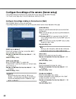 Preview for 48 page of Panasonic i-pro WJ-NT314 Network Operating Instructions