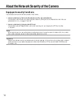 Preview for 14 page of Panasonic i-pro WV-NP1004 Network Operating Instructions