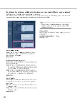 Preview for 32 page of Panasonic i-pro WV-NP1004 Network Operating Instructions