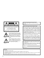 Предварительный просмотр 2 страницы Panasonic i-pro WV-NP1004 Operating Instructions Manual