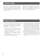 Preview for 4 page of Panasonic i-pro WV-NP1004 Operating Instructions Manual