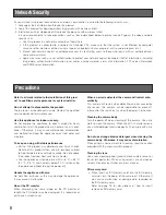 Preview for 8 page of Panasonic i-pro WV-NP1004 Operating Instructions Manual