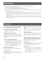 Предварительный просмотр 8 страницы Panasonic i-pro WV-NP1004 Operating Instructions Manual