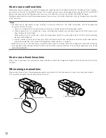 Предварительный просмотр 12 страницы Panasonic i-pro WV-NP1004 Operating Instructions Manual