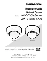 Panasonic i-Pro WV-SF332 Installation Manual preview