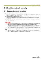 Preview for 37 page of Panasonic i-Pro WV-SFN130PJ Operating Instructions Manual