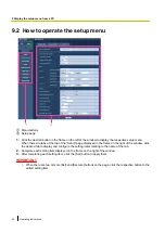 Preview for 40 page of Panasonic i-Pro WV-SFN130PJ Operating Instructions Manual