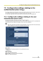 Preview for 125 page of Panasonic i-Pro WV-SFN130PJ Operating Instructions Manual