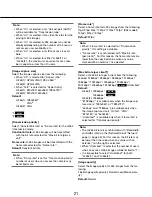 Preview for 21 page of Panasonic i-Pro WV-SP102 Operating Instructions Manual