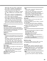 Preview for 29 page of Panasonic i-Pro WV-SP302 Operating Instructions Manual