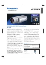 Preview for 1 page of Panasonic i-Pro WV-SP302 Specifications