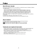 Предварительный просмотр 4 страницы Panasonic i-Pro WV-SW355 Operating Instructions Manual