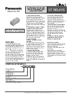 Panasonic IC Drivable PC Board Instruction Manual preview
