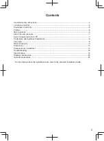 Preview for 3 page of Panasonic IDEHAL WV-SFN311L Important Information Manual