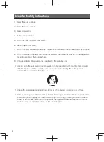 Preview for 4 page of Panasonic IDEHAL WV-SFN311L Important Information Manual