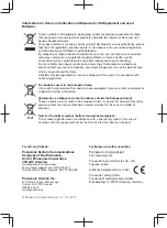 Preview for 24 page of Panasonic IDEHAL WV-SFN311L Important Information Manual