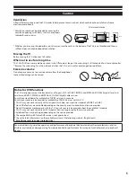 Предварительный просмотр 5 страницы Panasonic iera TX-L19X5B Operating Instructions Manual