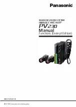 Preview for 1 page of Panasonic IMAGECHECKER PV230 Manual