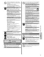 Preview for 5 page of Panasonic Indoor Unit CS-S9PKR Operating Instructions Manual