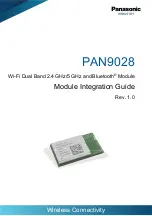 Preview for 1 page of Panasonic INDUSTRY PAN9028 Integration Manual