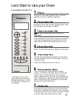 Preview for 24 page of Panasonic Inverter NN-A725 Cookery Book & Operating Instructions