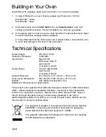 Preview for 129 page of Panasonic Inverter NN-A725 Cookery Book & Operating Instructions