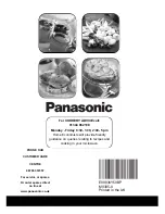 Preview for 131 page of Panasonic Inverter NN-A775 Cookery Book & Operating Instructions