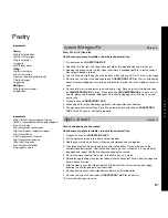 Preview for 83 page of Panasonic Inverter NN-CD748B Cookery Book & Operating Instructions