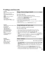 Preview for 85 page of Panasonic Inverter NN-CD748B Cookery Book & Operating Instructions